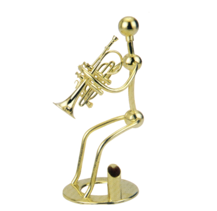Miniature Musical Instruments Performer and pencil vase